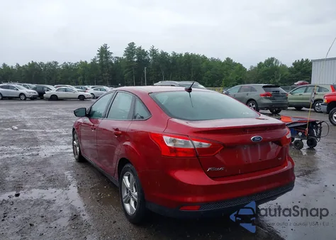 2013 Ford Focus Se from USA, damaged, VIN 1FADP3F29DL293866